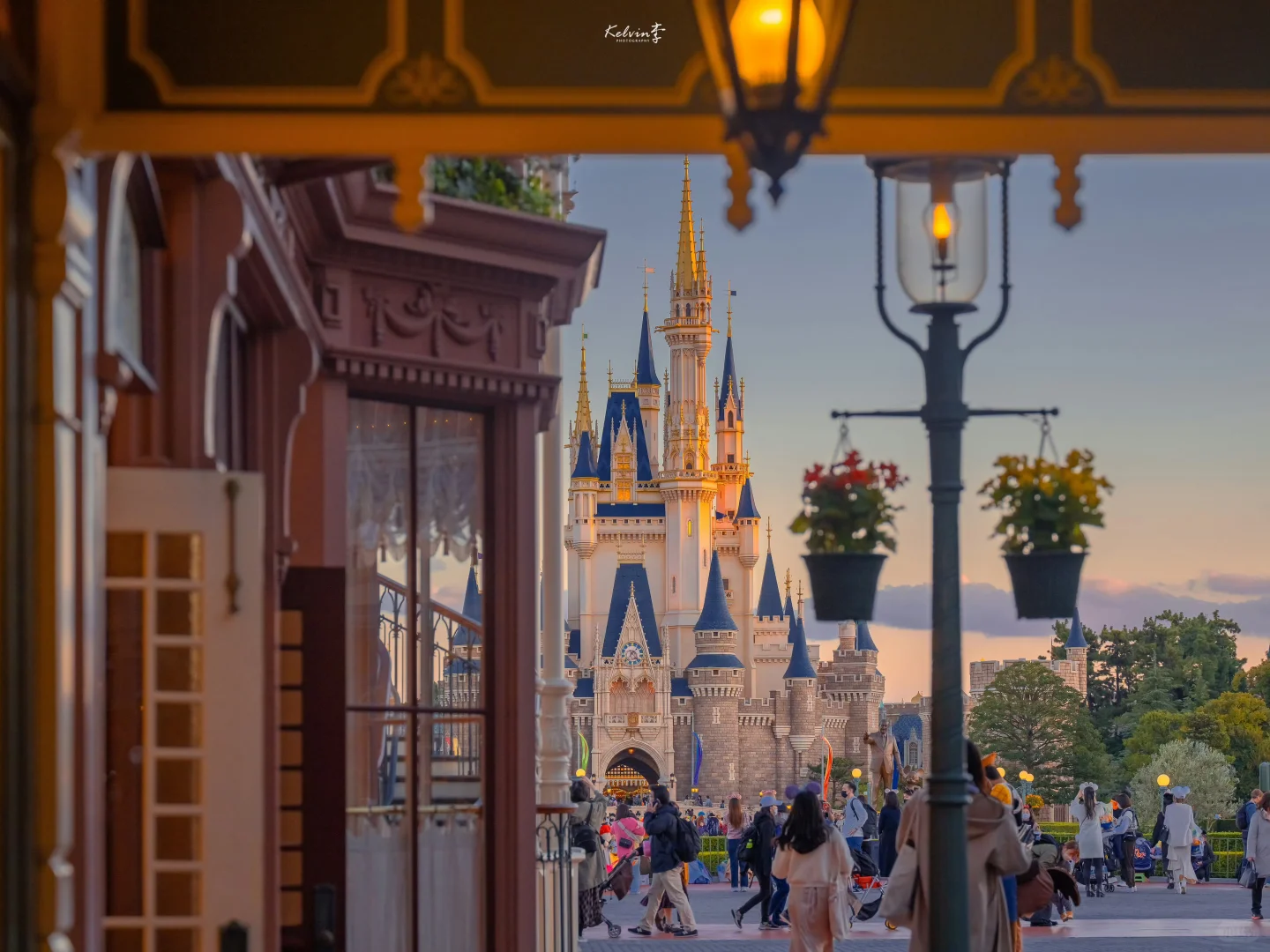 迪士尼的日落🌄