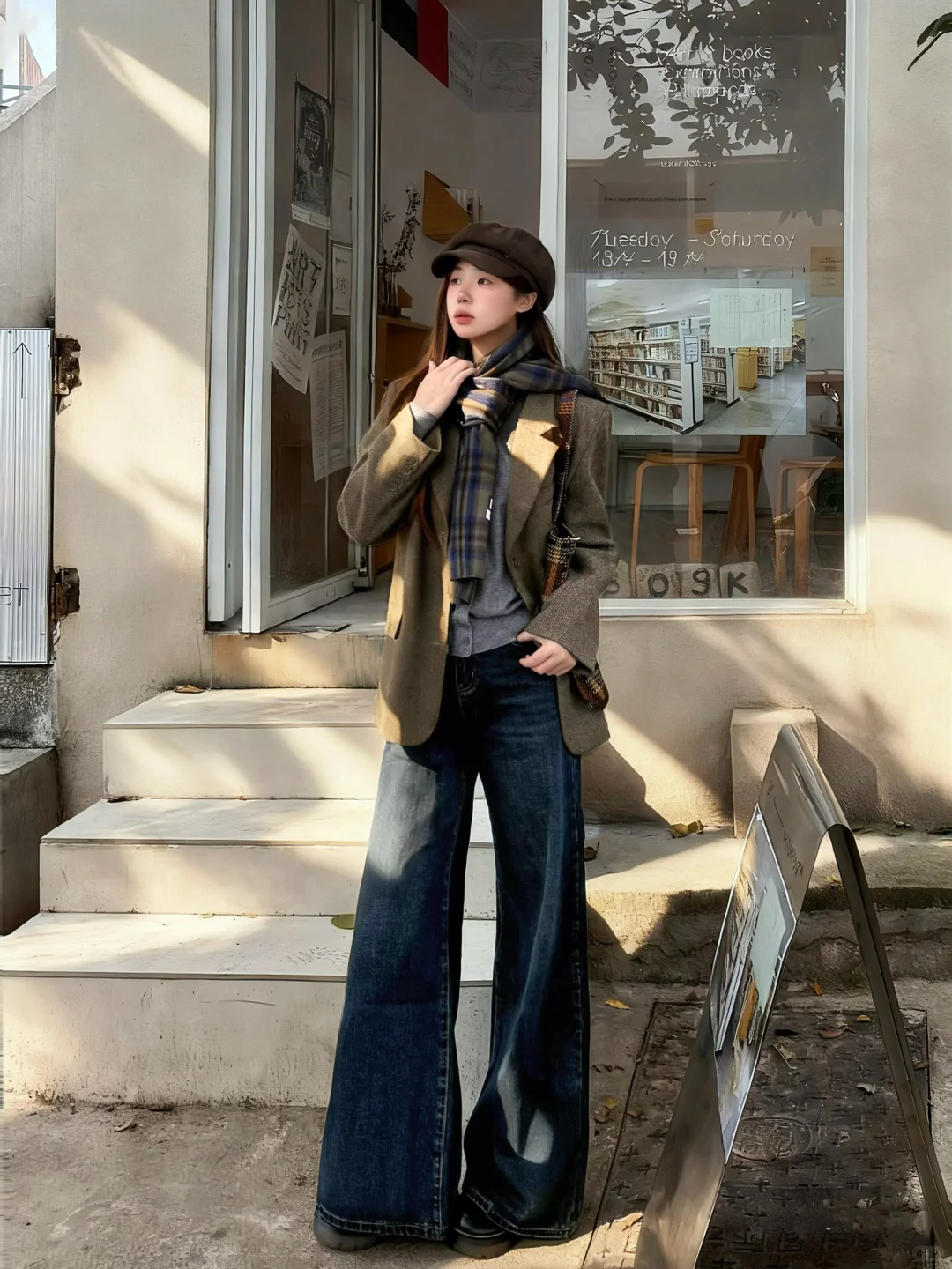 我真的超会穿！文艺复古风韩女🔗（Day53/100）