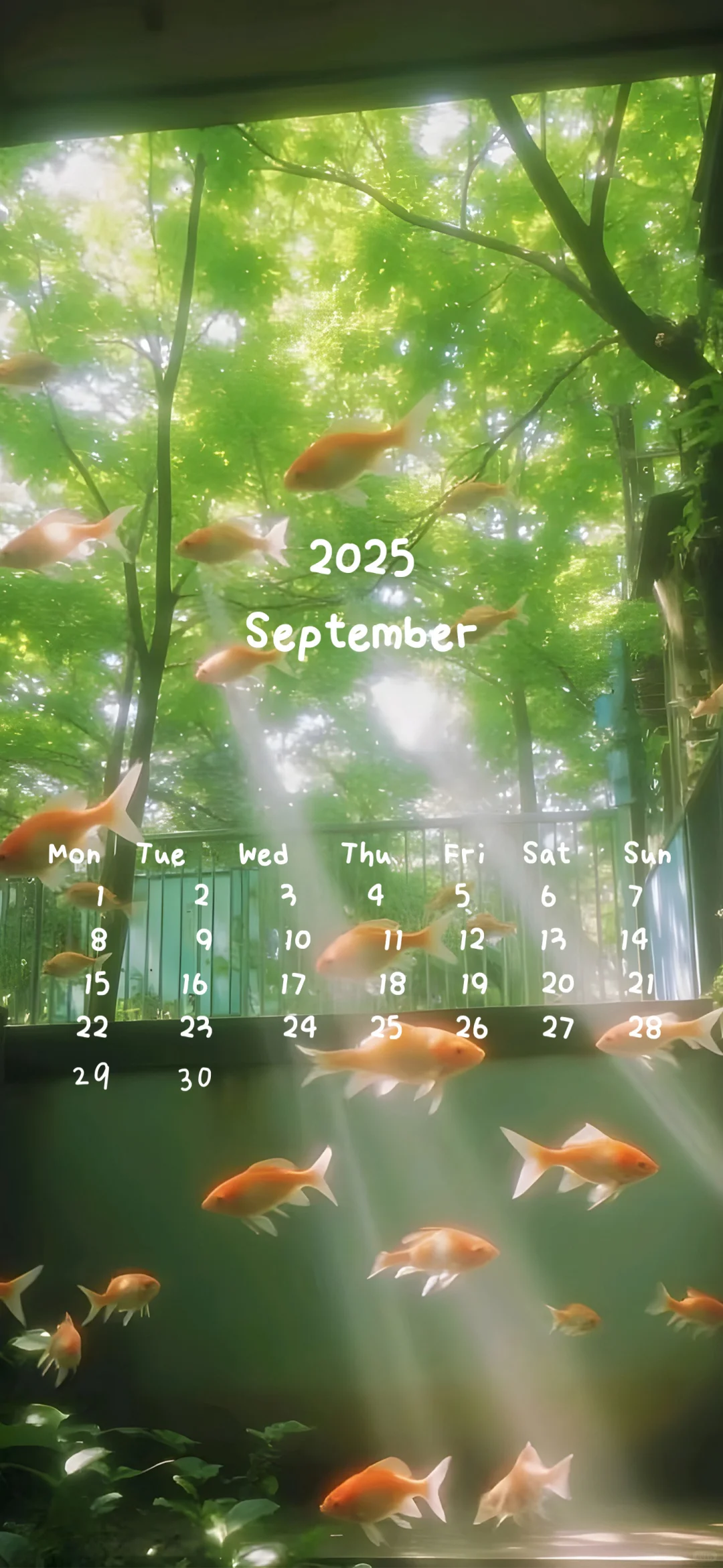 📆日历壁纸𝐒𝐡𝐚𝐫𝐞 ◡̈°｜一起走过的日子