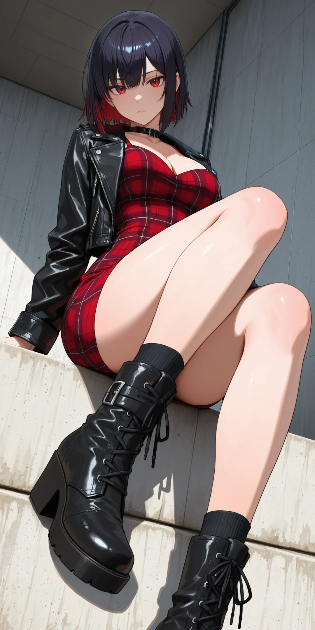 性感的黑皮（点击全屏）