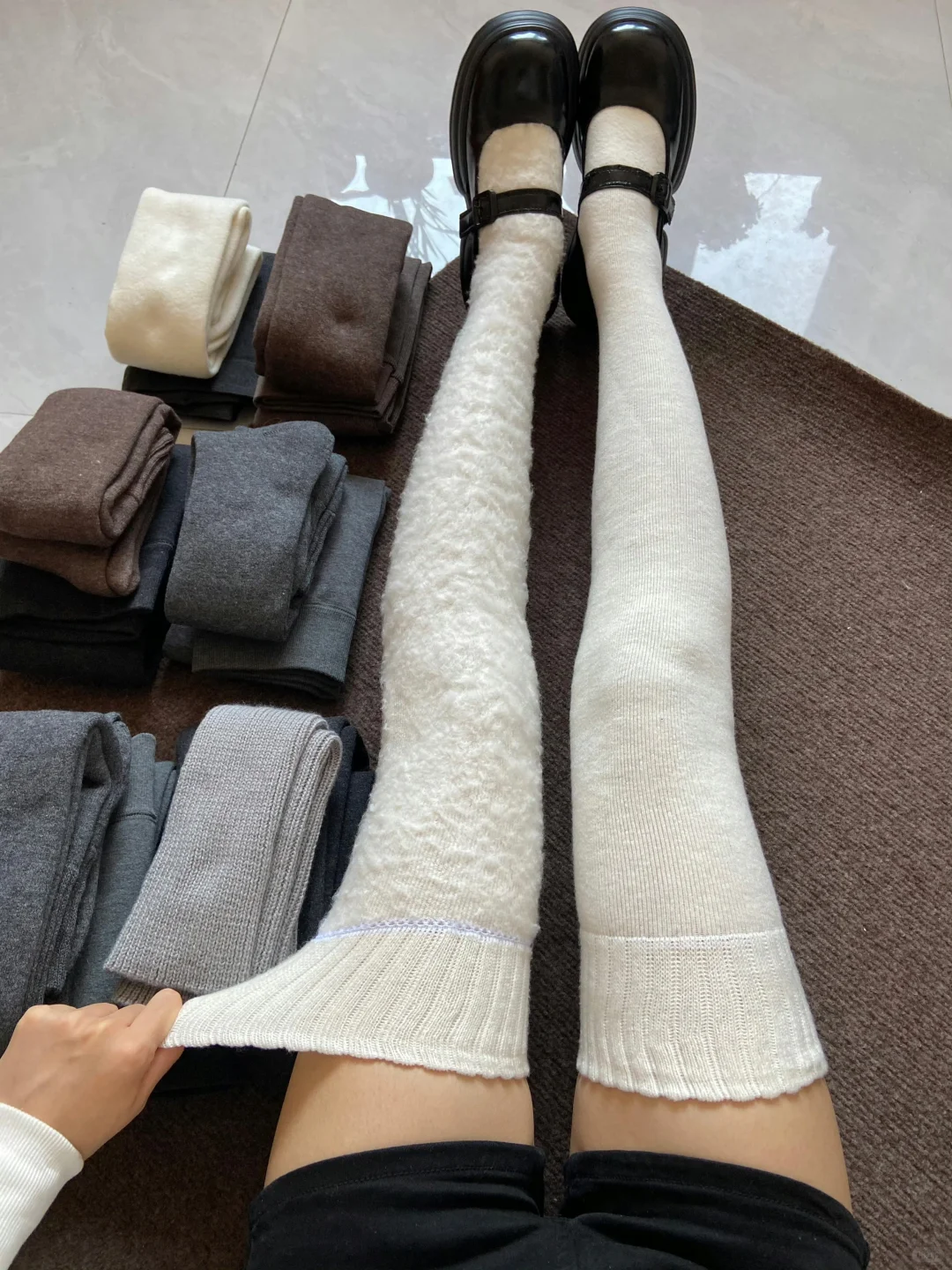 热晕了🥵10r+💰过膝袜真的是冬天的搭配好物
