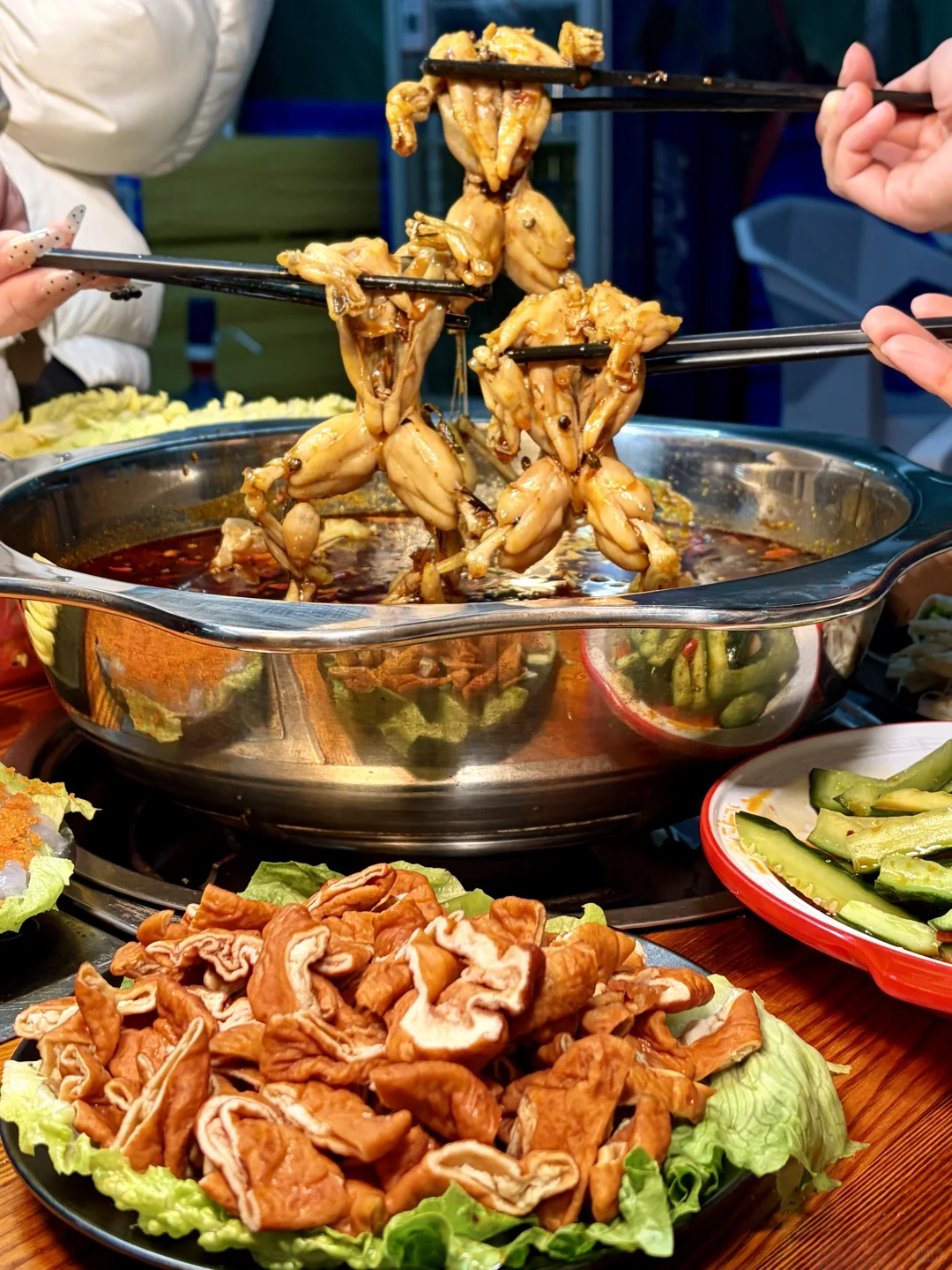 柳州辣妹都来吃这个蛙❗❗很够味❗❗