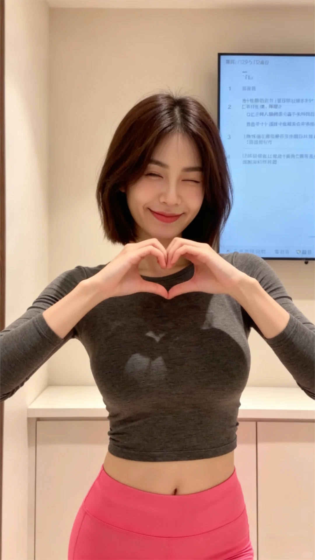 一整个爱上瑜伽服！😍