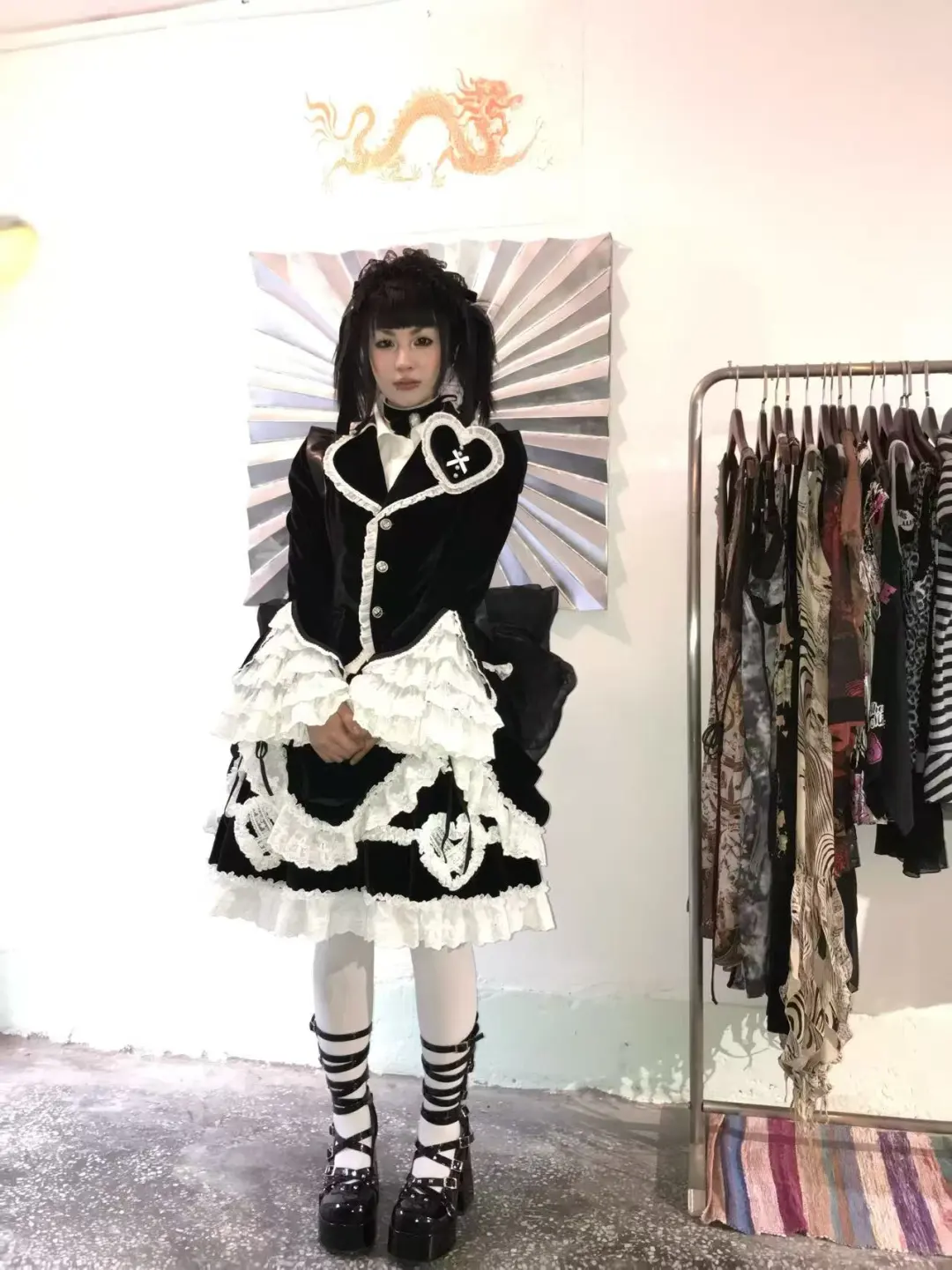 欢迎光临( ᳐ ´ ᗜ ` ᳐ฅ逛古着店的人