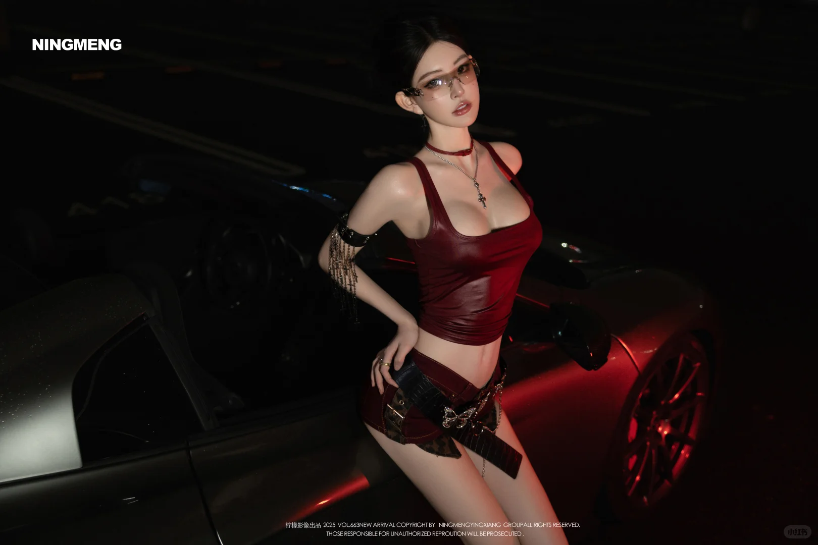 杭州写真｜拽姐风辣妹写真🖤车里拍也太酷辣～