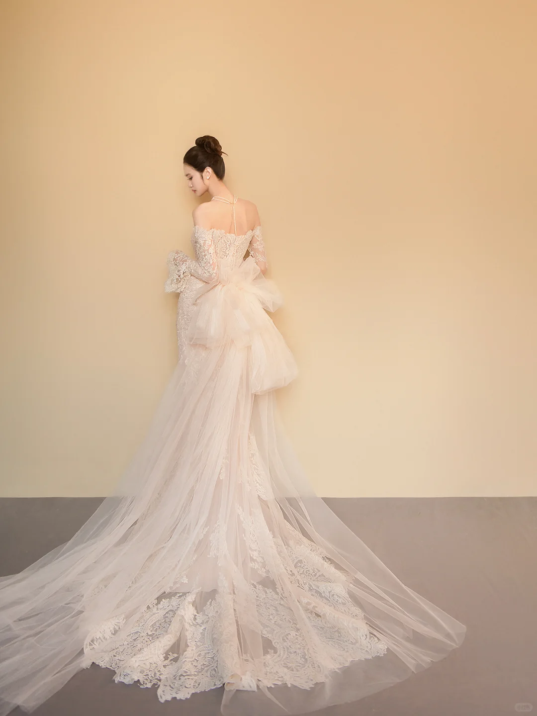 真的会被蕾丝婚纱美晕😵‍💫上身效果绝绝子