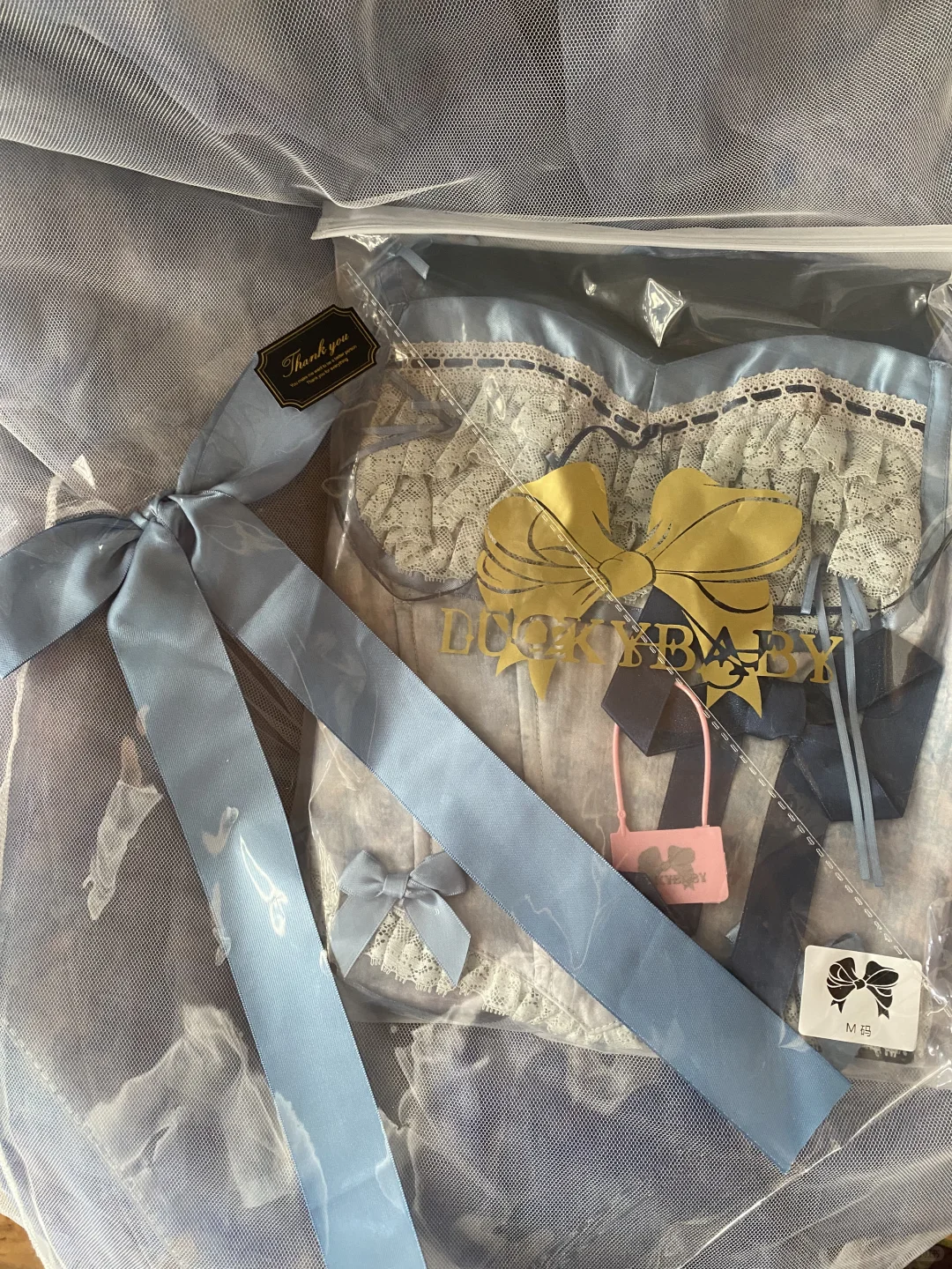 ➗高岭之花鱼骨胸衣M码