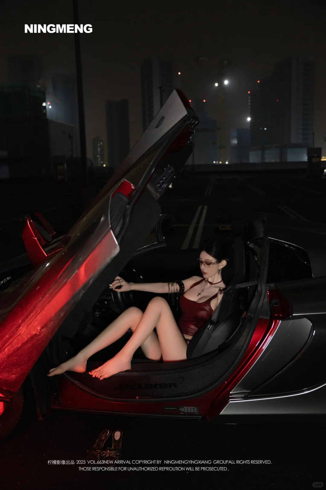 杭州写真｜拽姐风辣妹写真🖤车里拍也太酷辣～