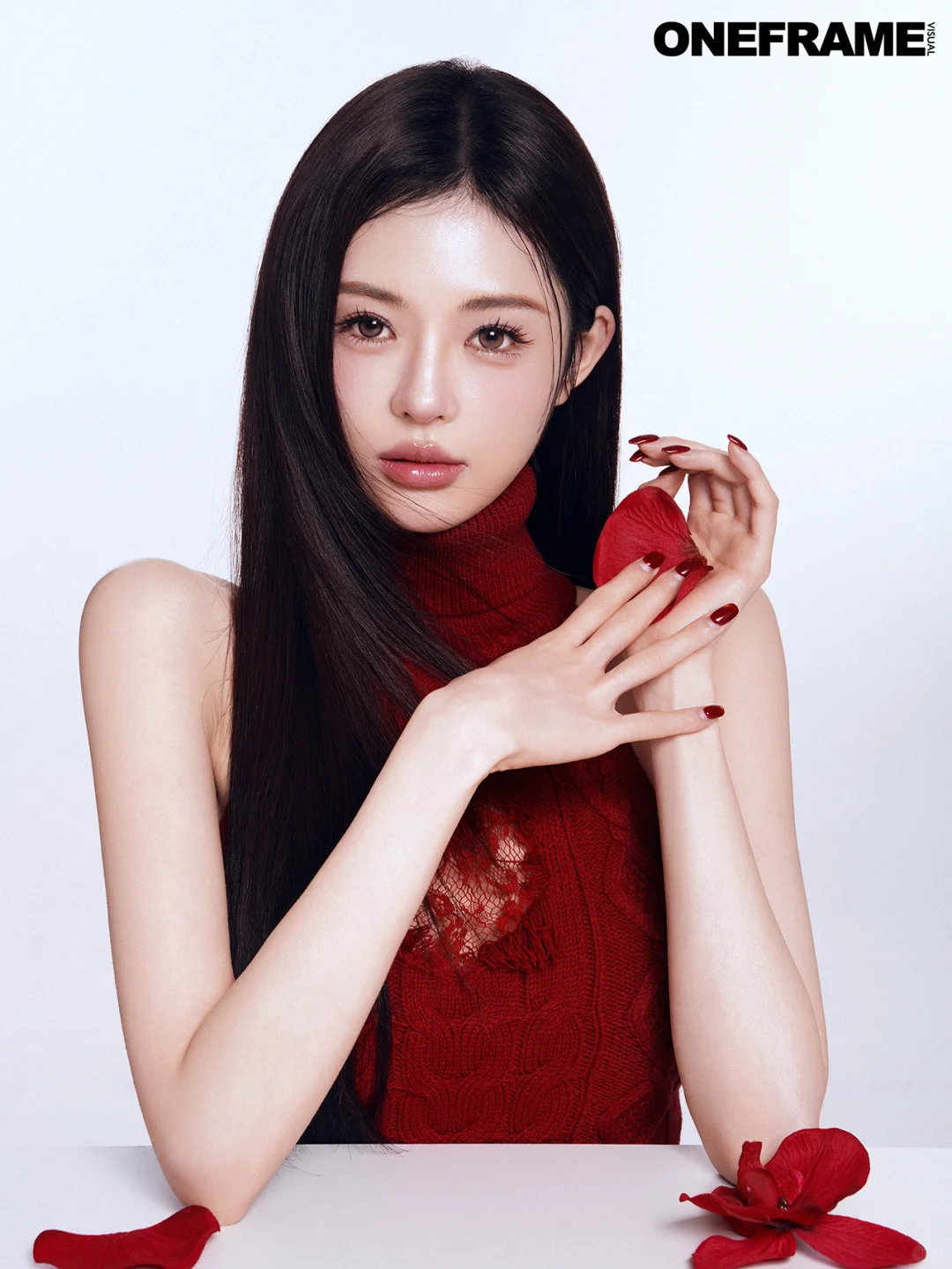 红是“浪漫与热烈” 🥀 韩系纯欲肖像