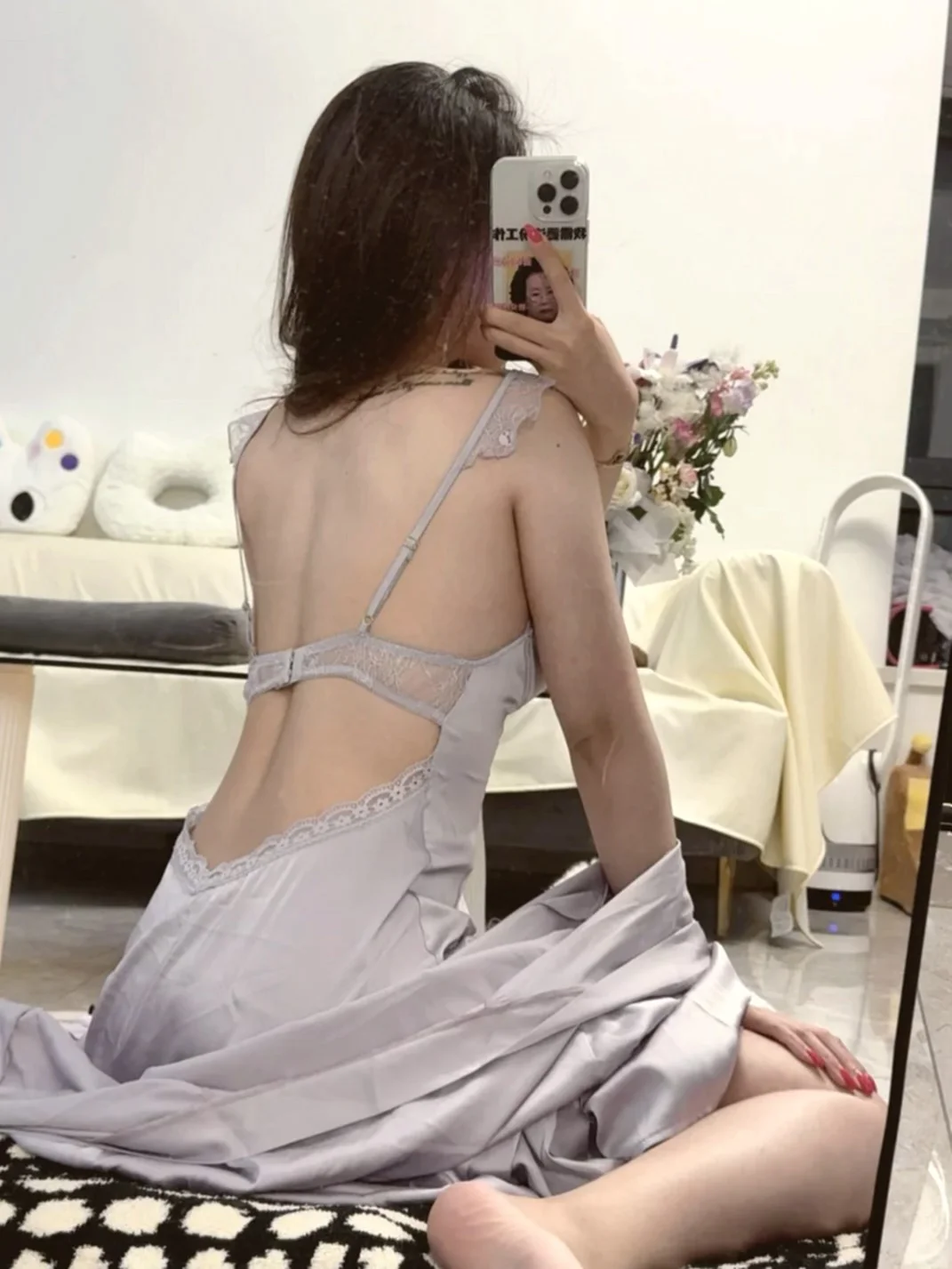 纯欲睡裙，我的氛围感秘密武器🤫