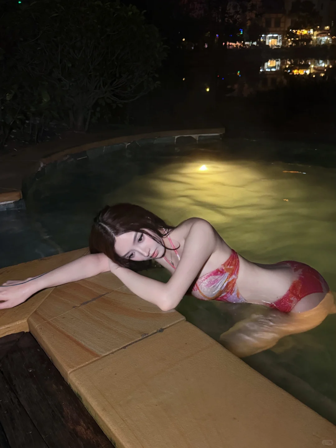 ♨️温泉泳装拍照姿势