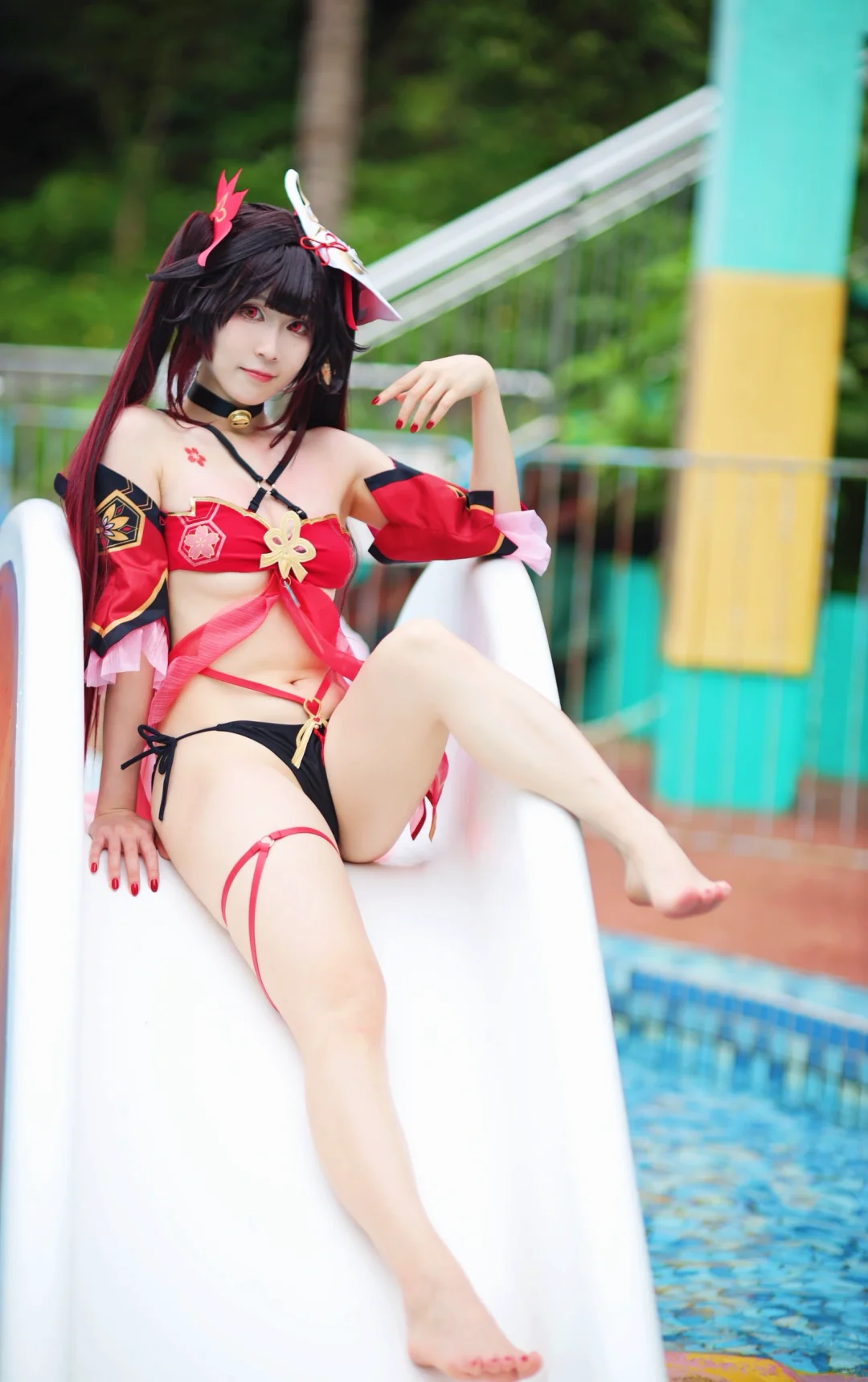 珠海漫展｜花火泳装COS