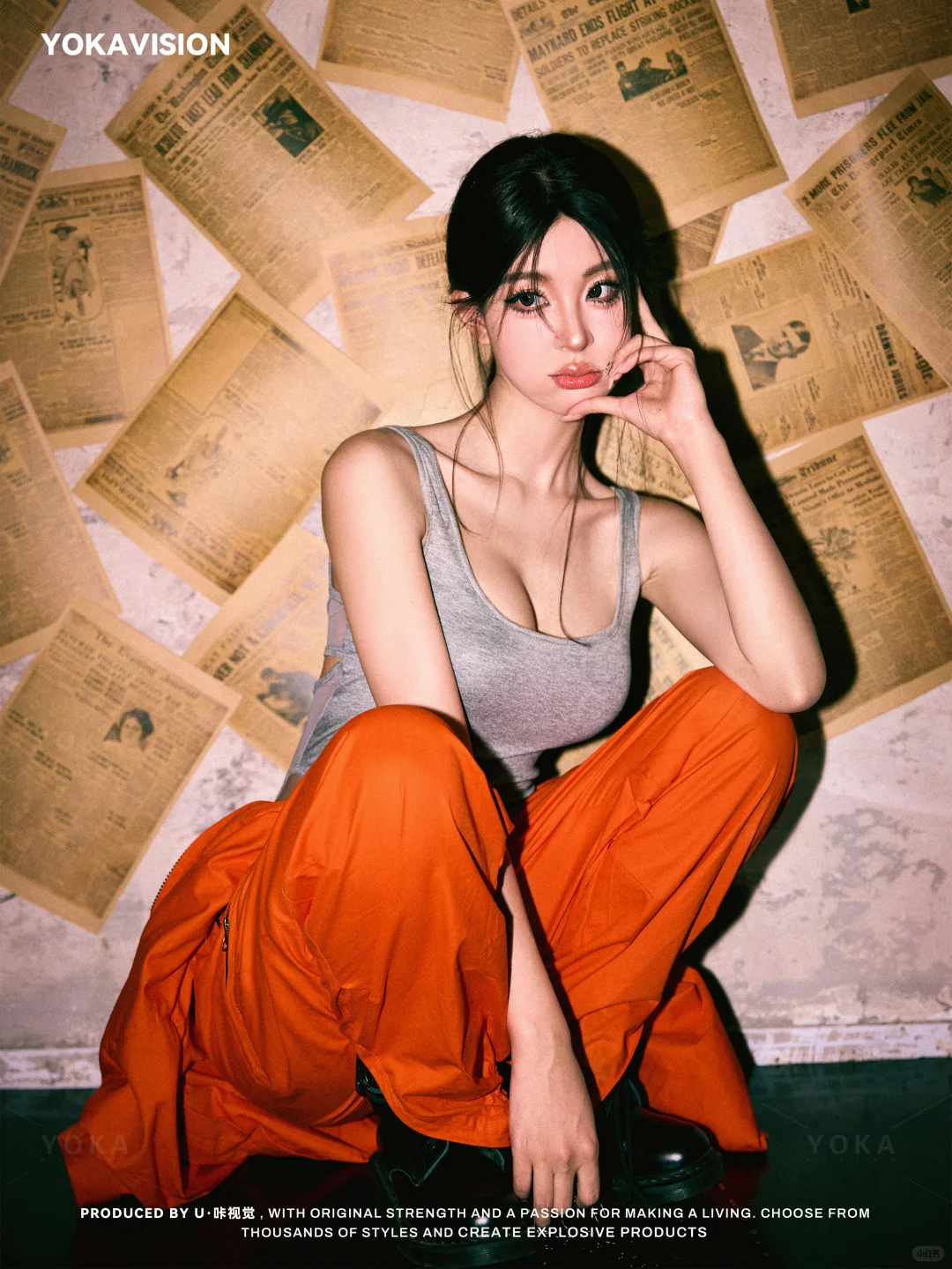 狱姐风美式辣妹写真炸场了🔥 要够野才够味