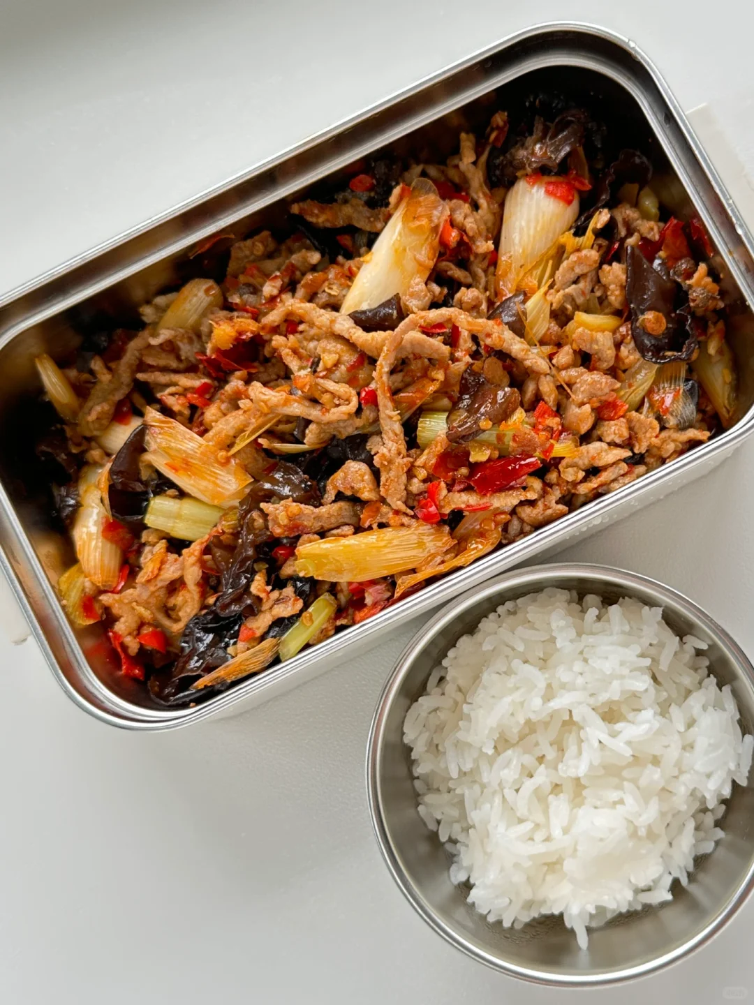 上班带饭之火爆肉丝 第47天 打开新世界