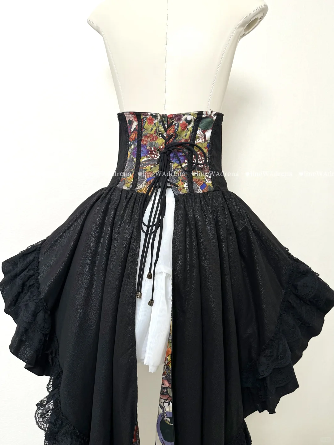 qutiefrash九尾狐眼球柄拖尾腰封sk