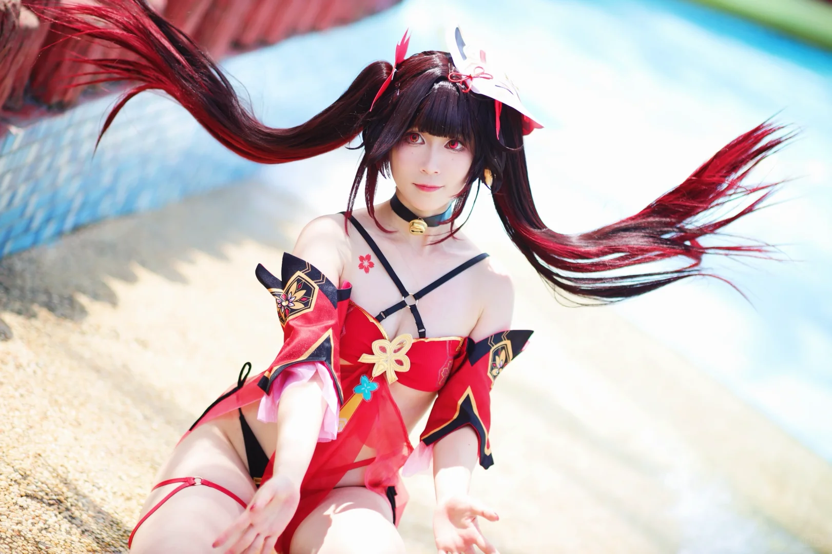 珠海漫展｜花火泳装COS