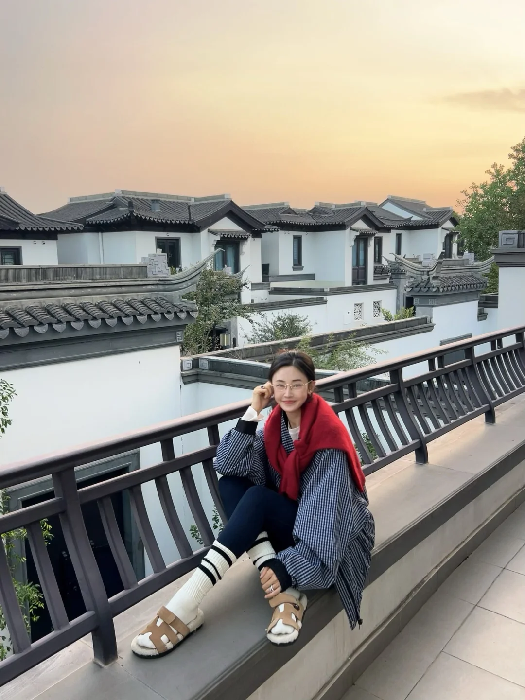 家门口的OOTD｜胖了10斤也要穿legging