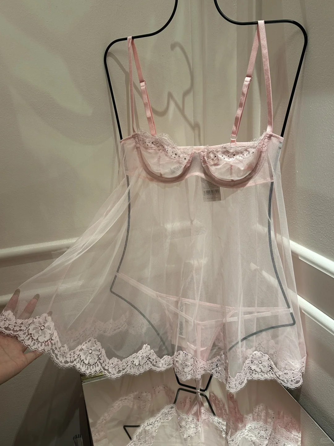 维密睡衣、粉色真的太温柔了！💓