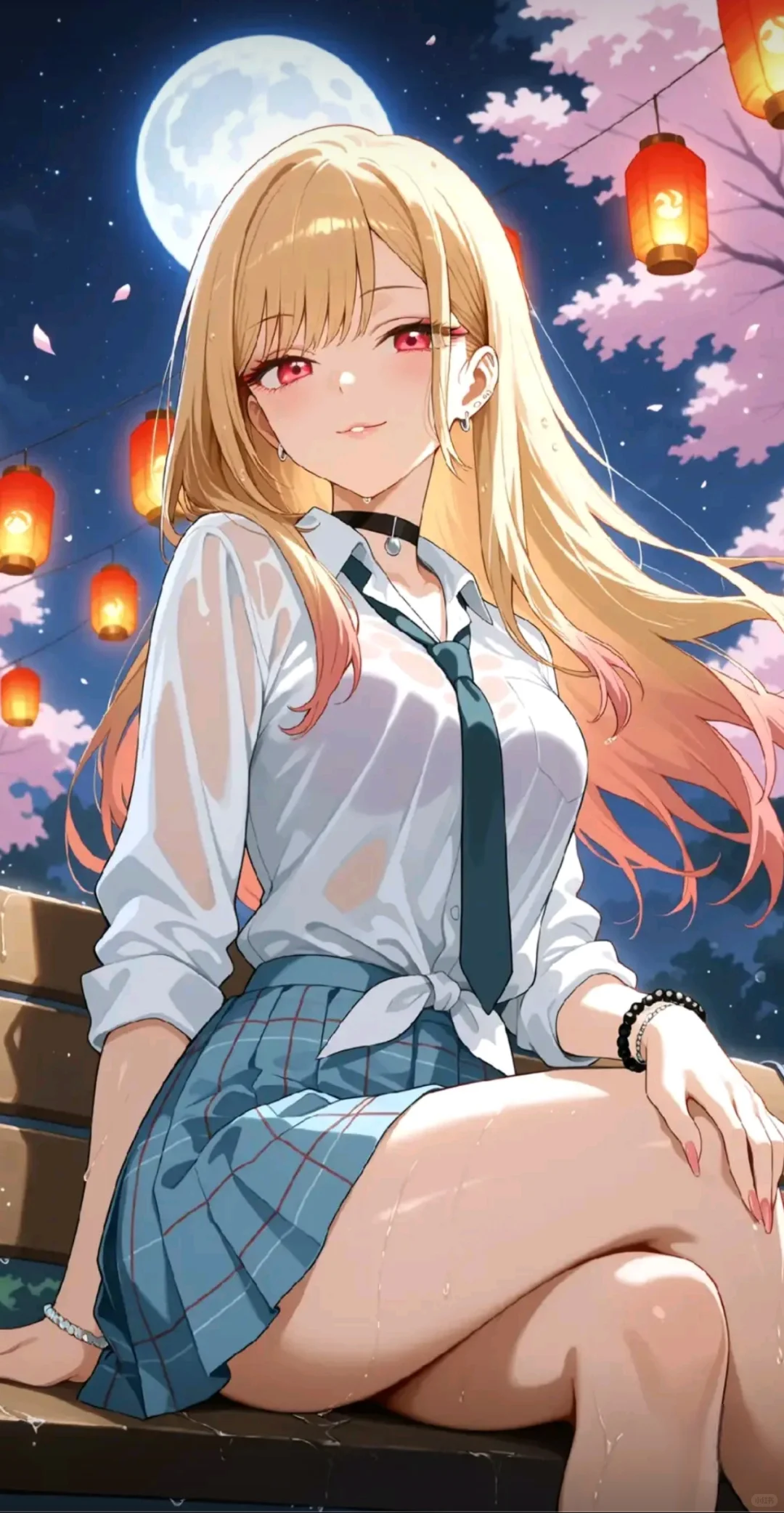 Kitagawa Marin湿身🔥🥰🔥