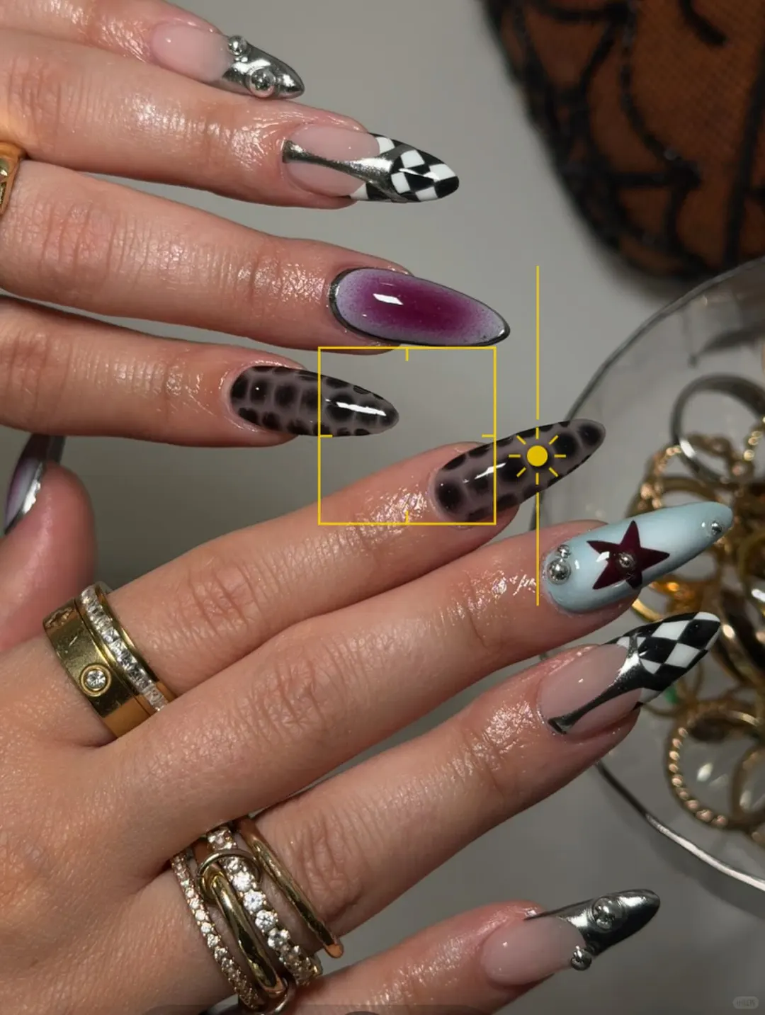 ⚛️•| 𝐧𝐚𝐢𝐥𝐧𝐚𝐢𝐥·美式·辣妹·秋冬美甲