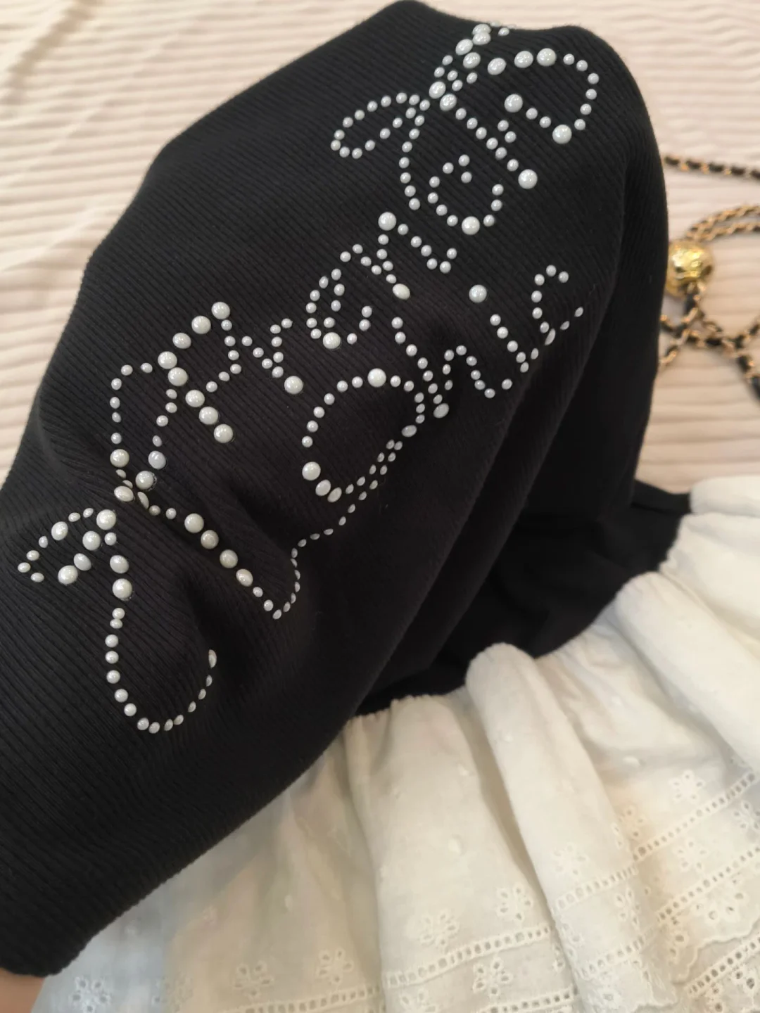 啊啊啊啊 一眼爱上黑色珍珠➕蕾丝边🖤