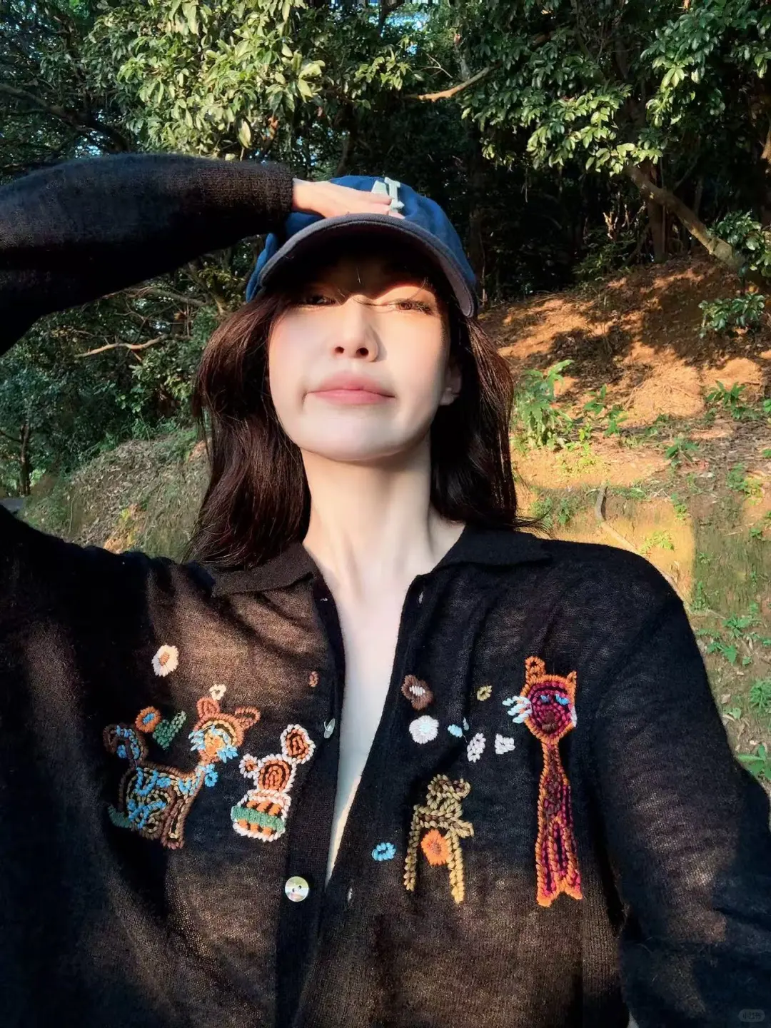 挖到宝了！这件马海毛刺绣开衫！~