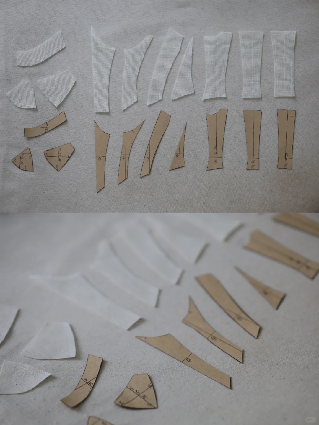 1/3迷你胸衣 立裁制作过程