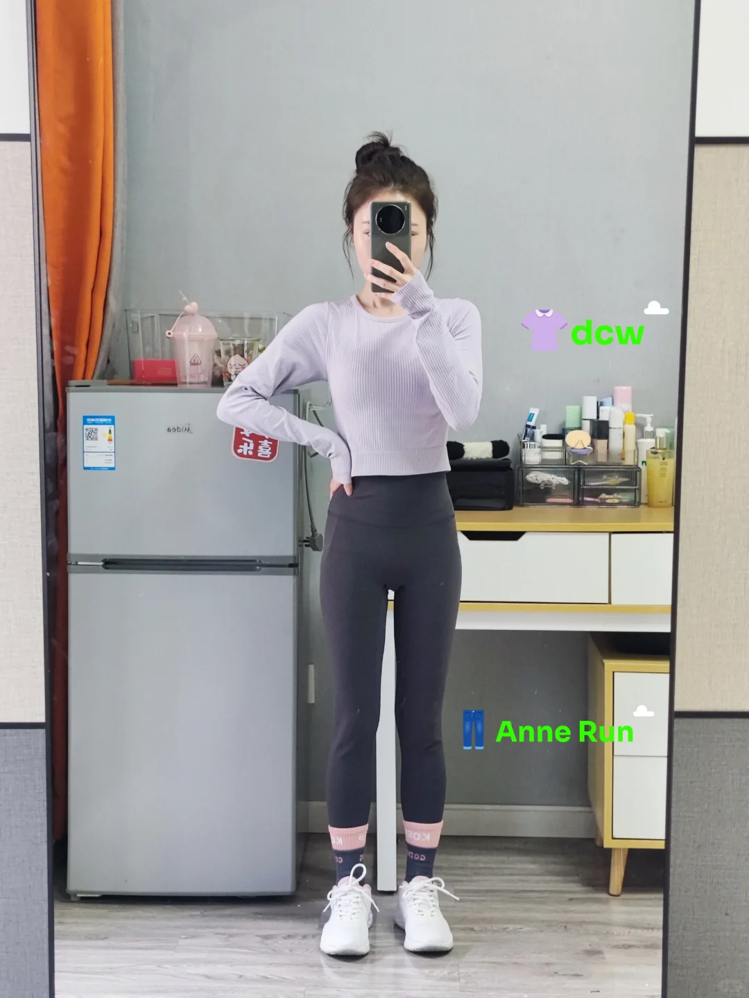 146小个子的秋冬瑜伽服（裤长刚刚好！