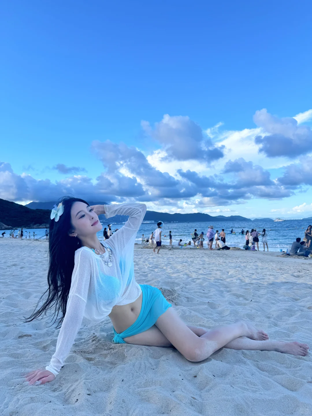 桔钓沙拍照｜深圳也有超绝玻璃海‼️