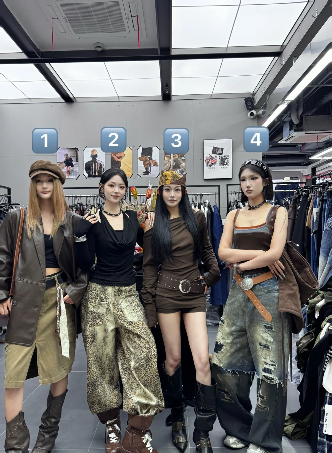 新招的导购小姐姐 留哪个