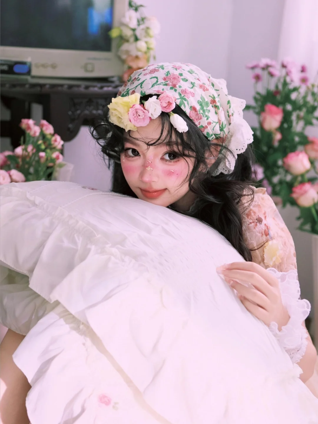 白月光系列｜纯欲油彩少女写真🧼