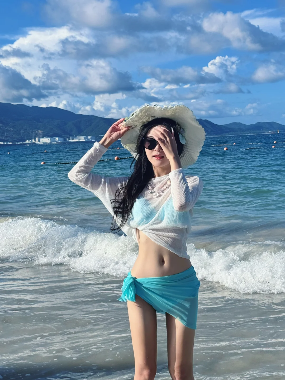 桔钓沙拍照｜深圳也有超绝玻璃海‼️