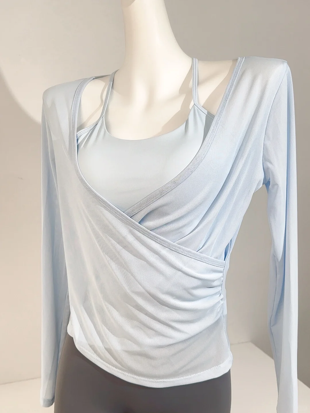 温润如玉的奶蓝色！🫧温柔纯欲风