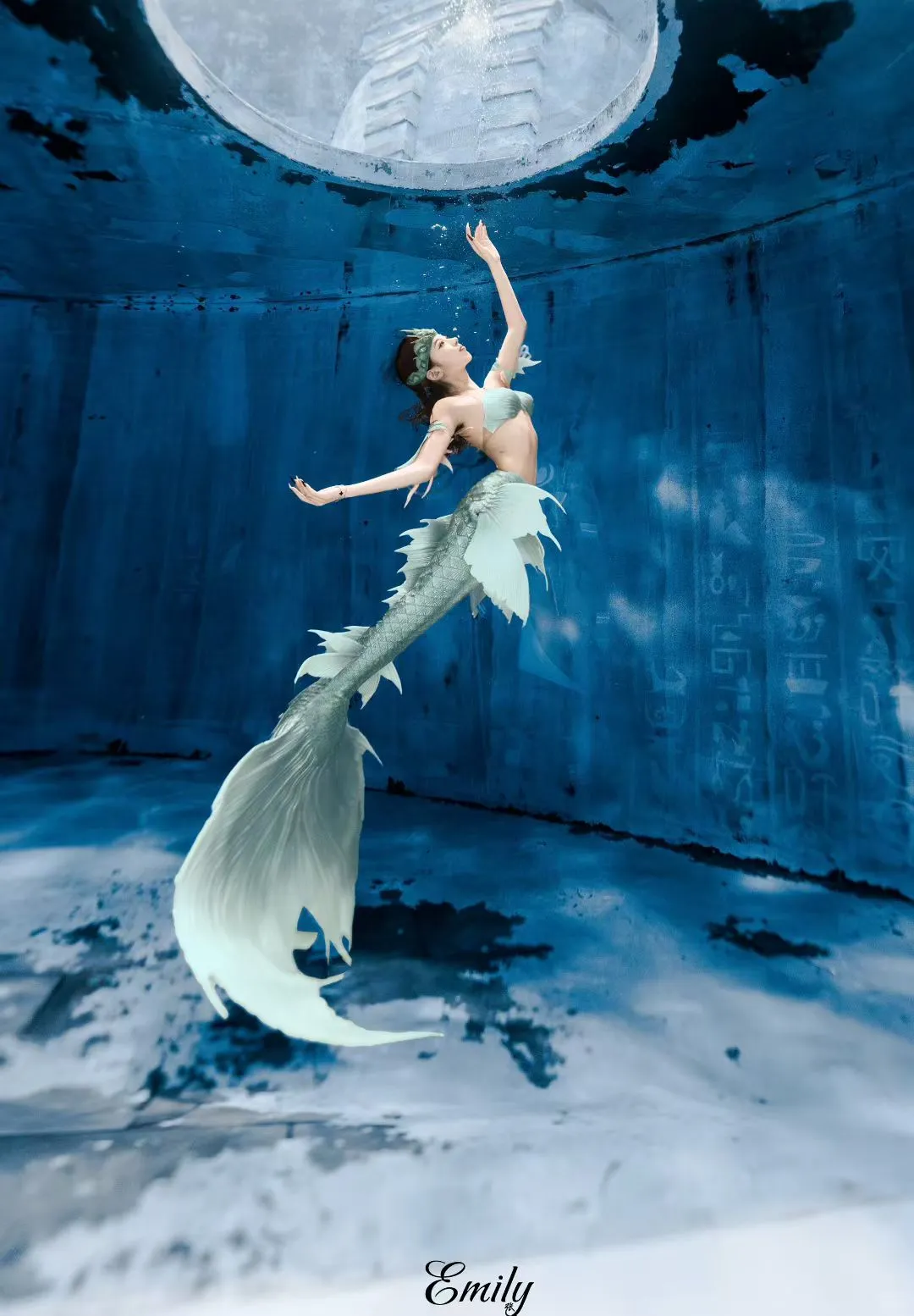 只此青绿 野生硅胶鱼尾