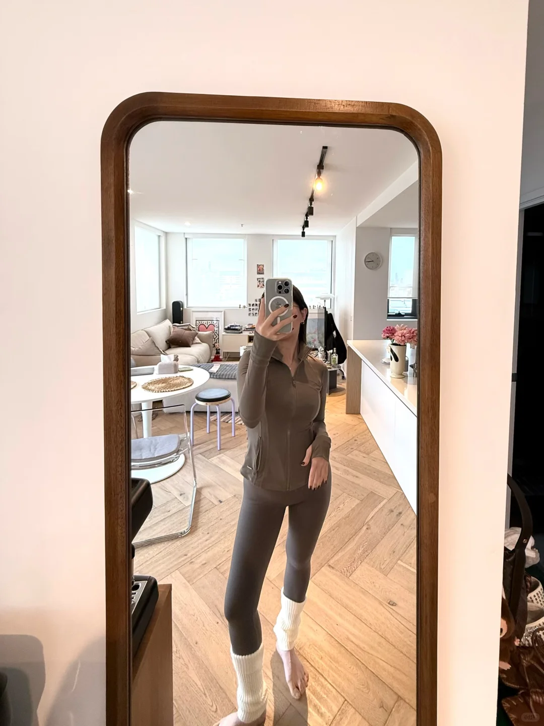 167cm53kg｜普拉提棕色系运动穿搭☀️🤎🤳