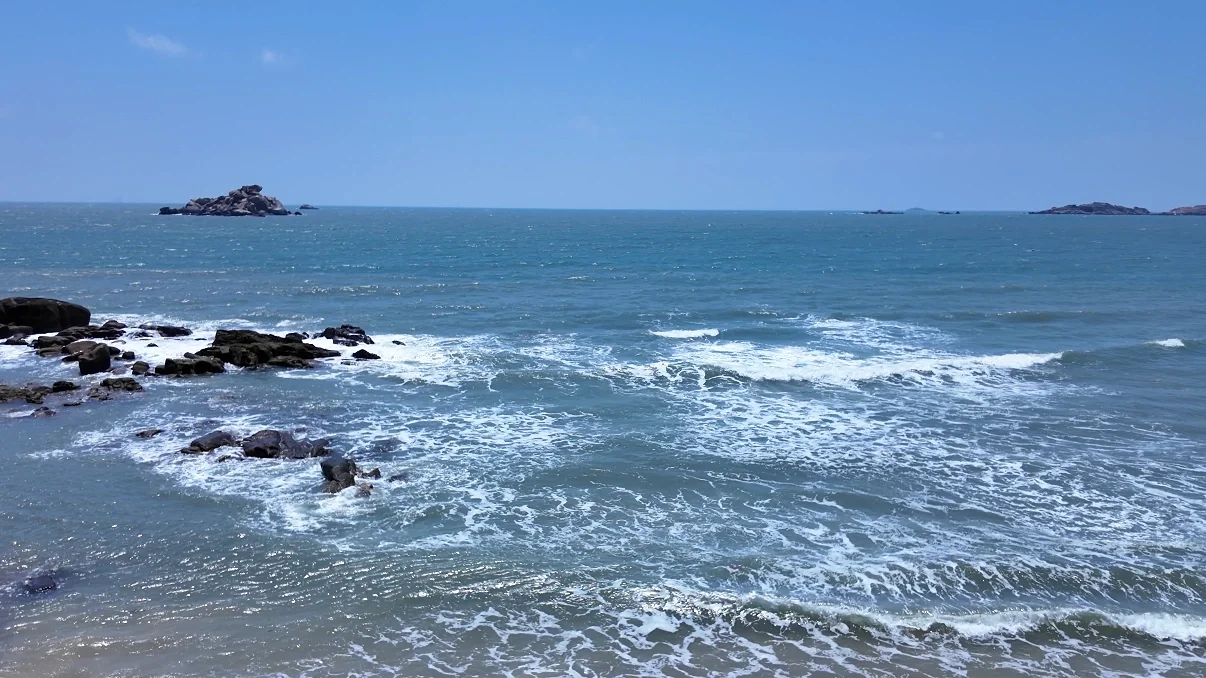 🌊𓈒𓂂🐚⭒˚🫧湄洲岛的海真的很美～