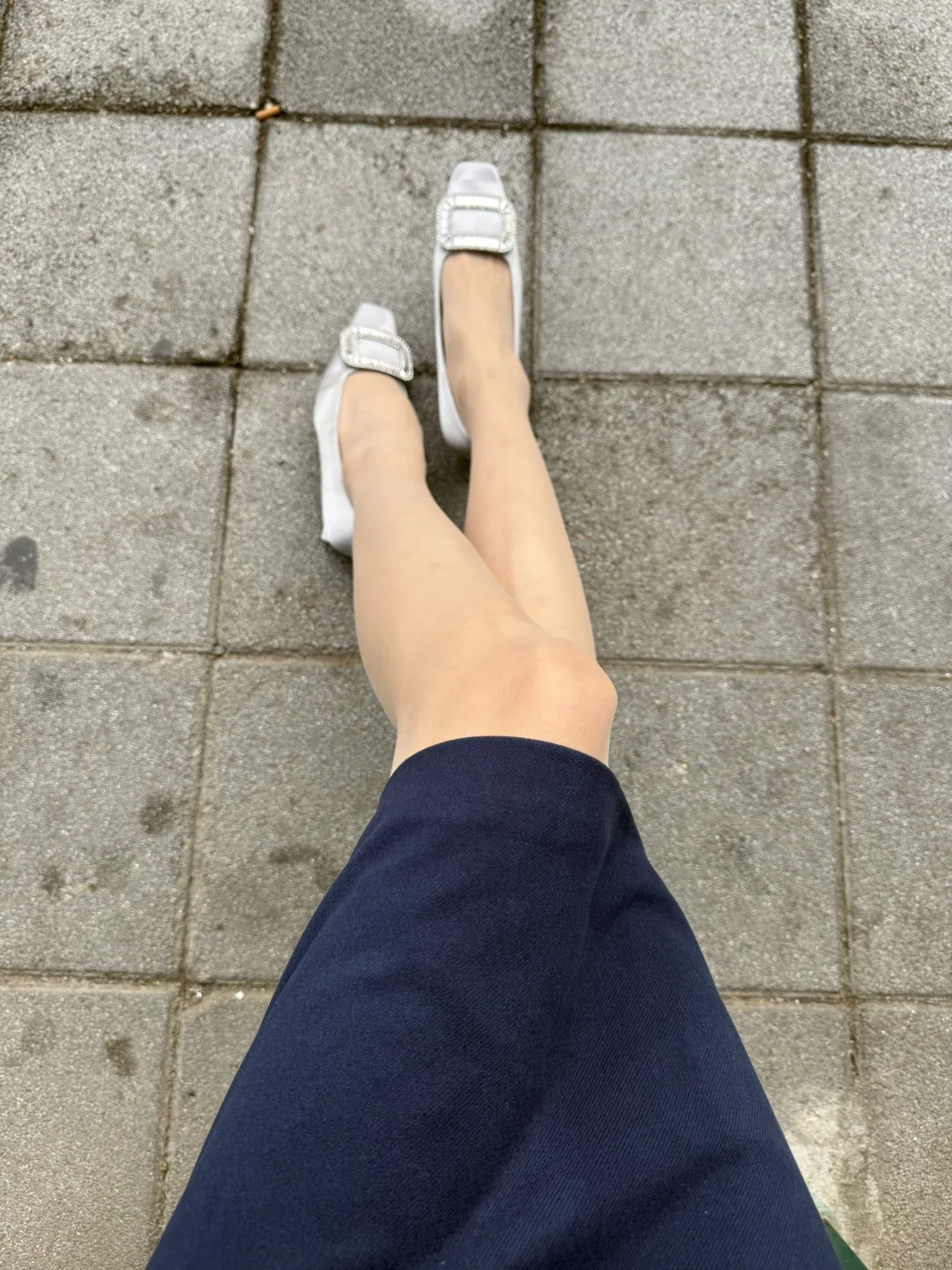 🧡“姐姐风”纯御肉丝脚尖加固高跟鞋穿搭