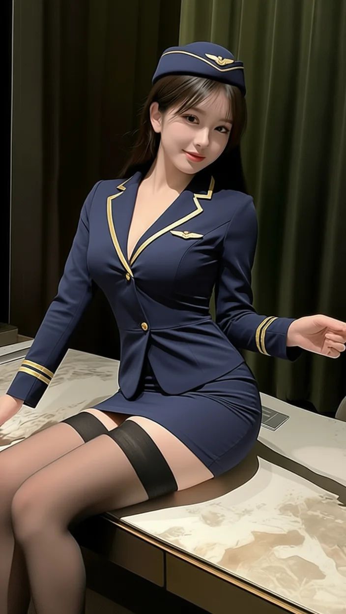 这张真的好适合我，航空制服✈️