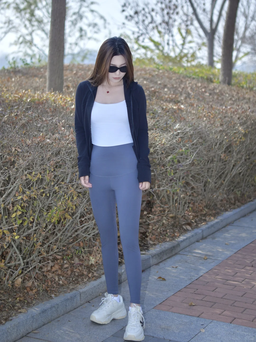 这条瑜伽裤承包我所有舒适感✨