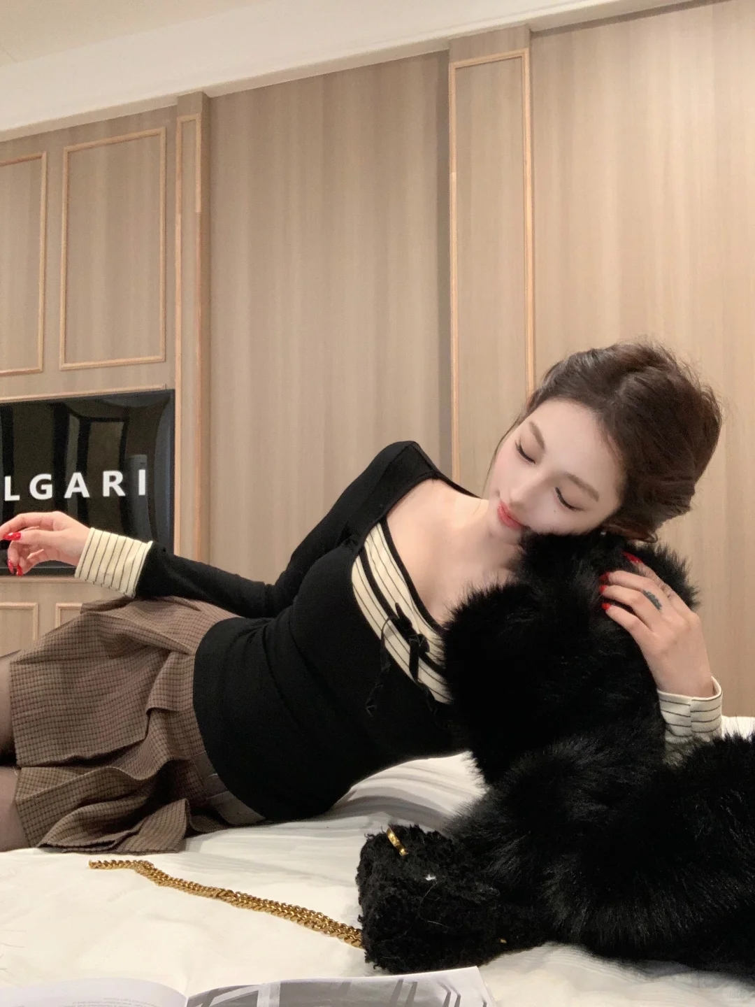 纯欲辣妹｜叠穿假两件上衣❗️