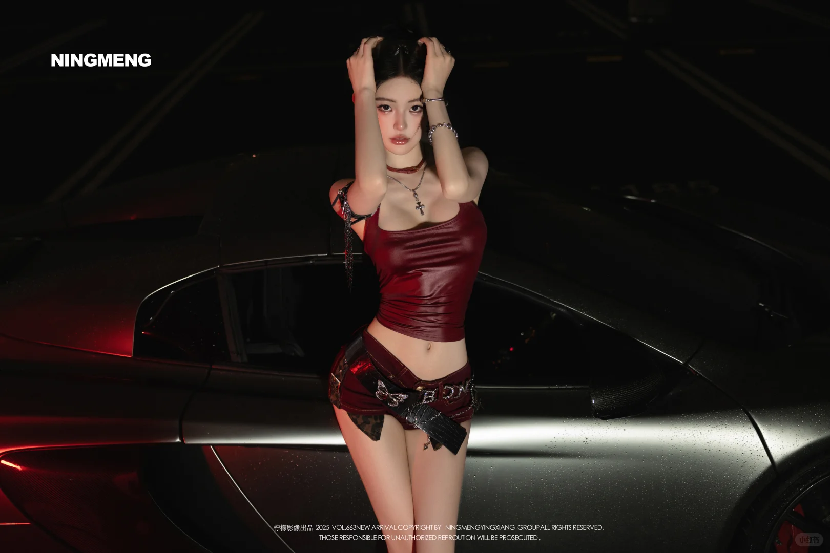 杭州写真｜拽姐风辣妹写真🖤车里拍也太酷辣～