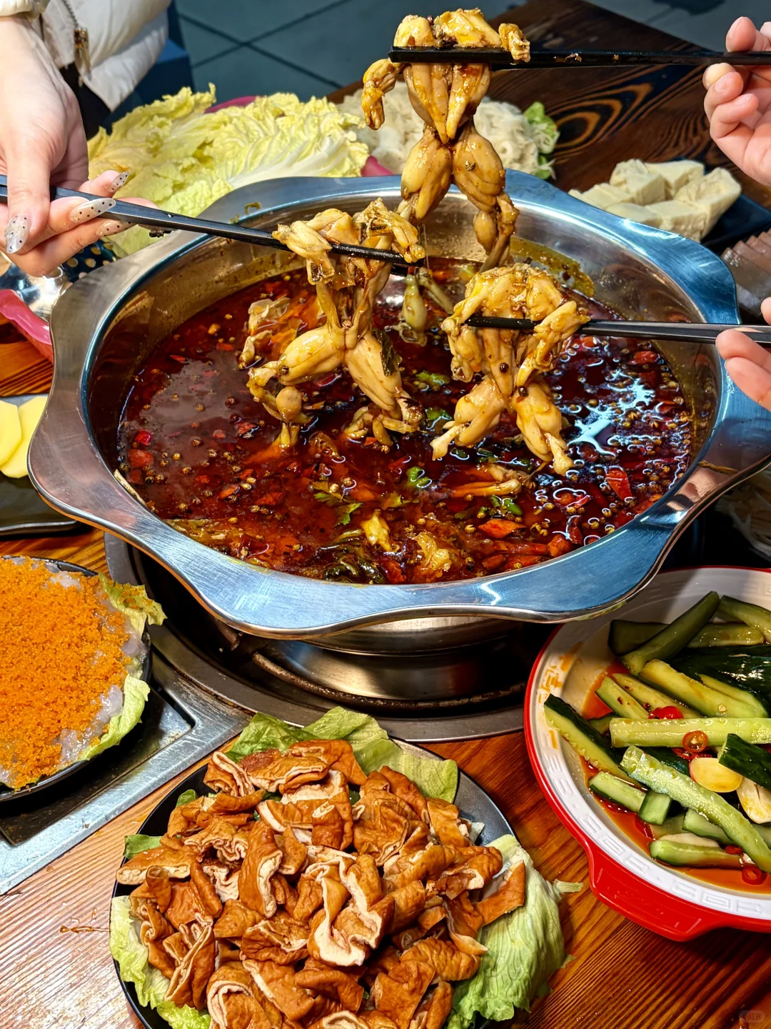 柳州辣妹都来吃这个蛙❗❗很够味❗❗