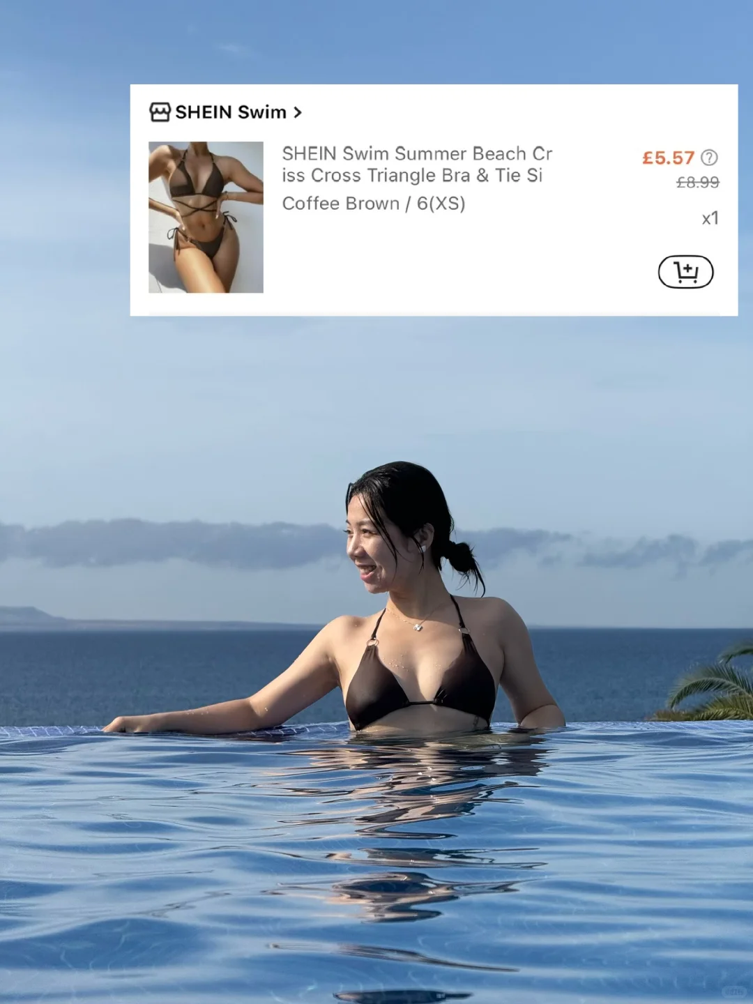 £5全款拿下SHEIN泳衣 细糠live🤫