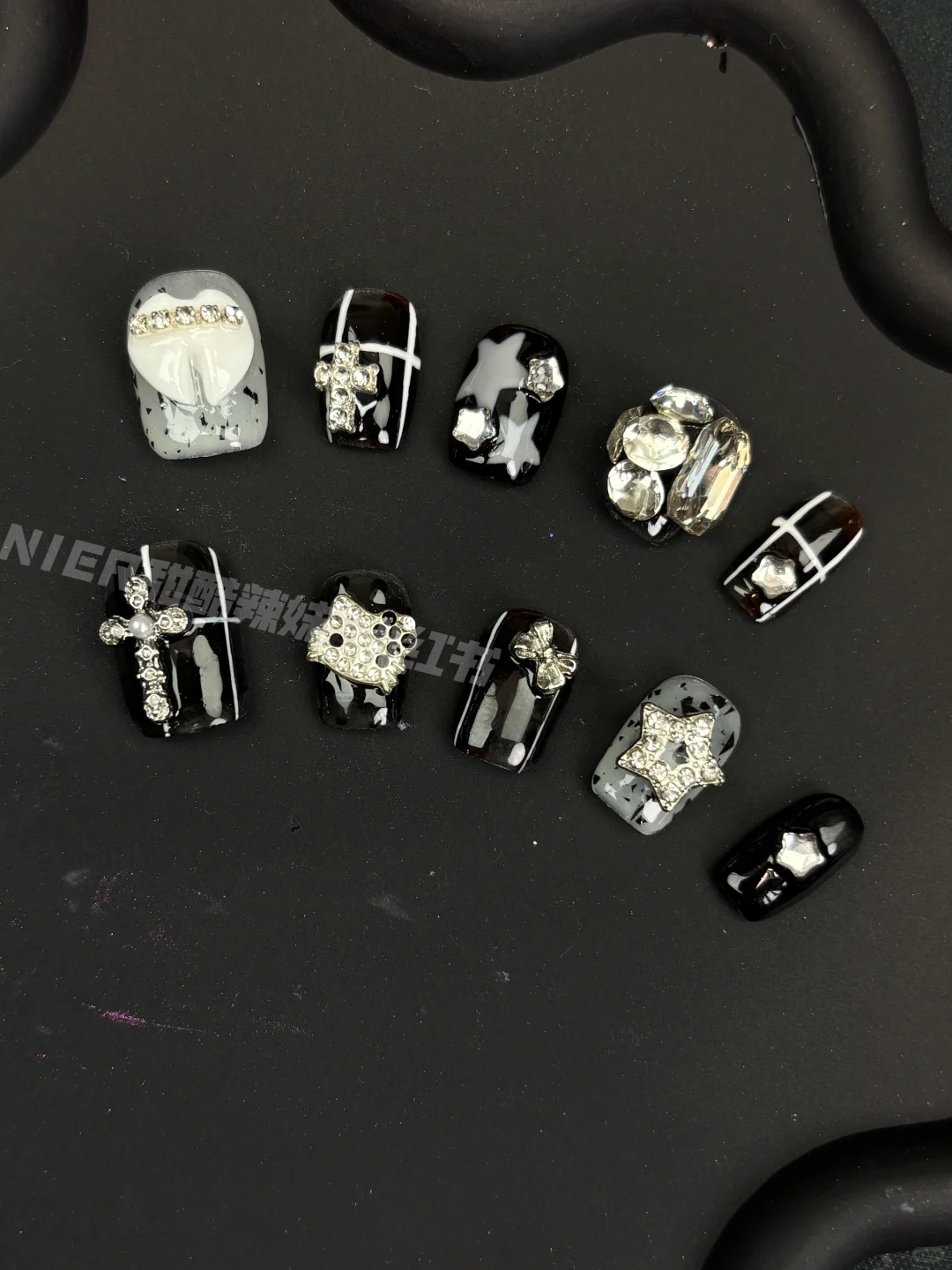 NIER甜酷辣妹新款短甲合集｜美甲分享