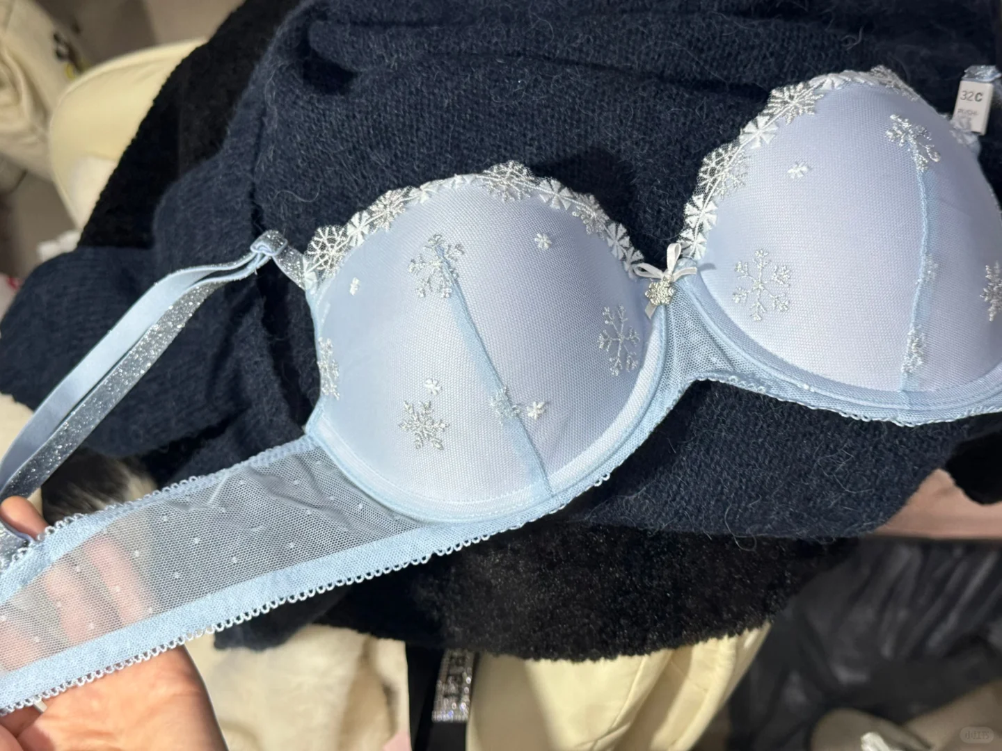 我哭死了！维密雪花内衣！！！