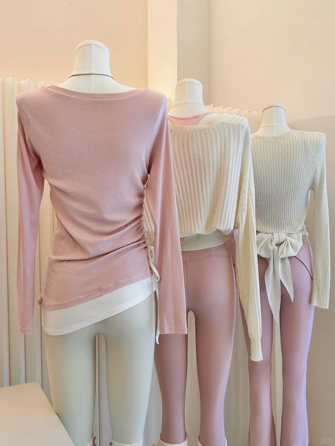 💭◝｡🎀⋆°🎧ྀི.⋆ 喜欢粉粉的瑜伽服穿搭