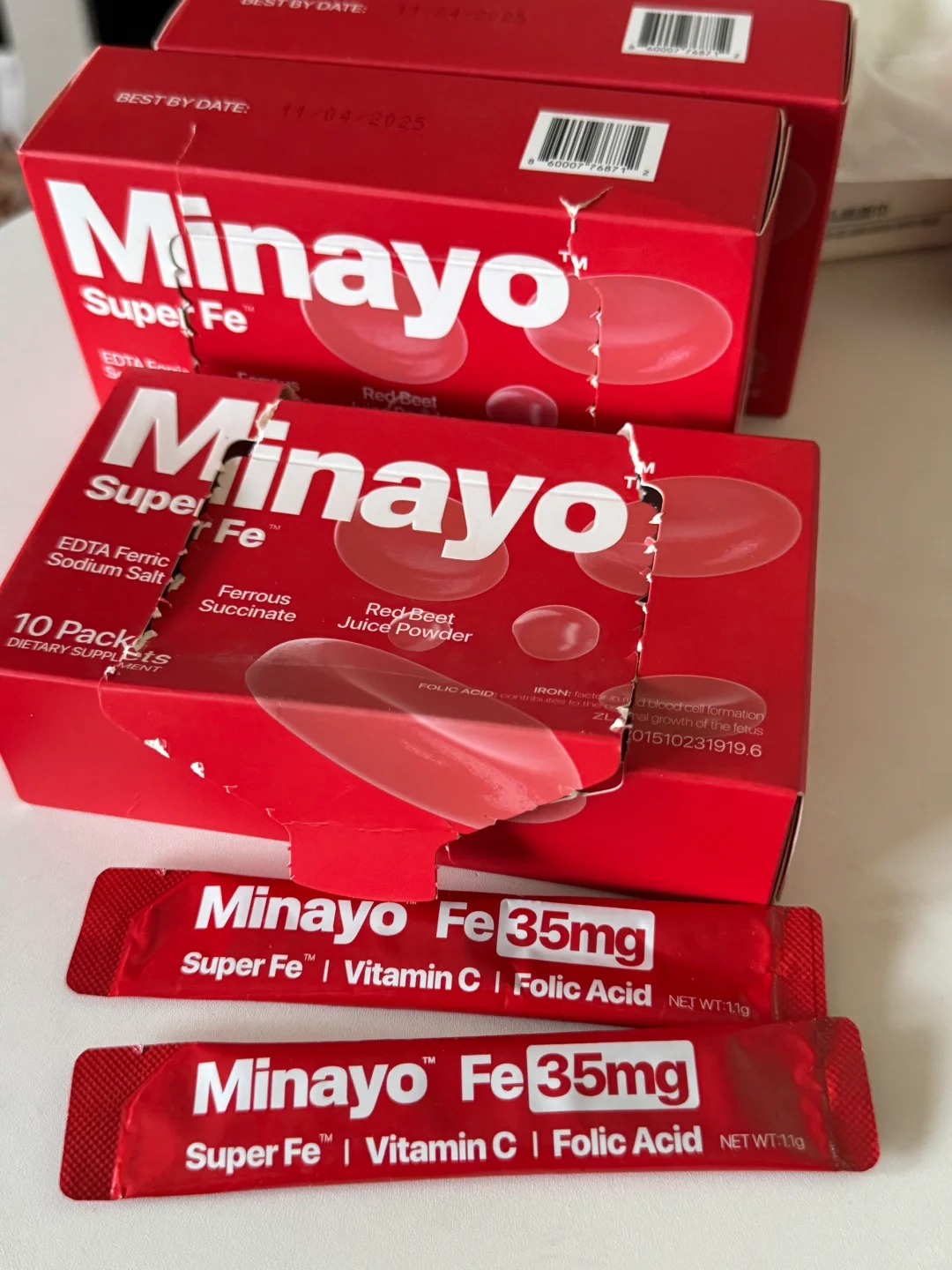 都在推的美那有补铁剂 买了