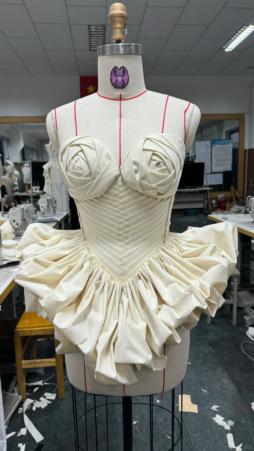 法式立裁分享// 服装设计