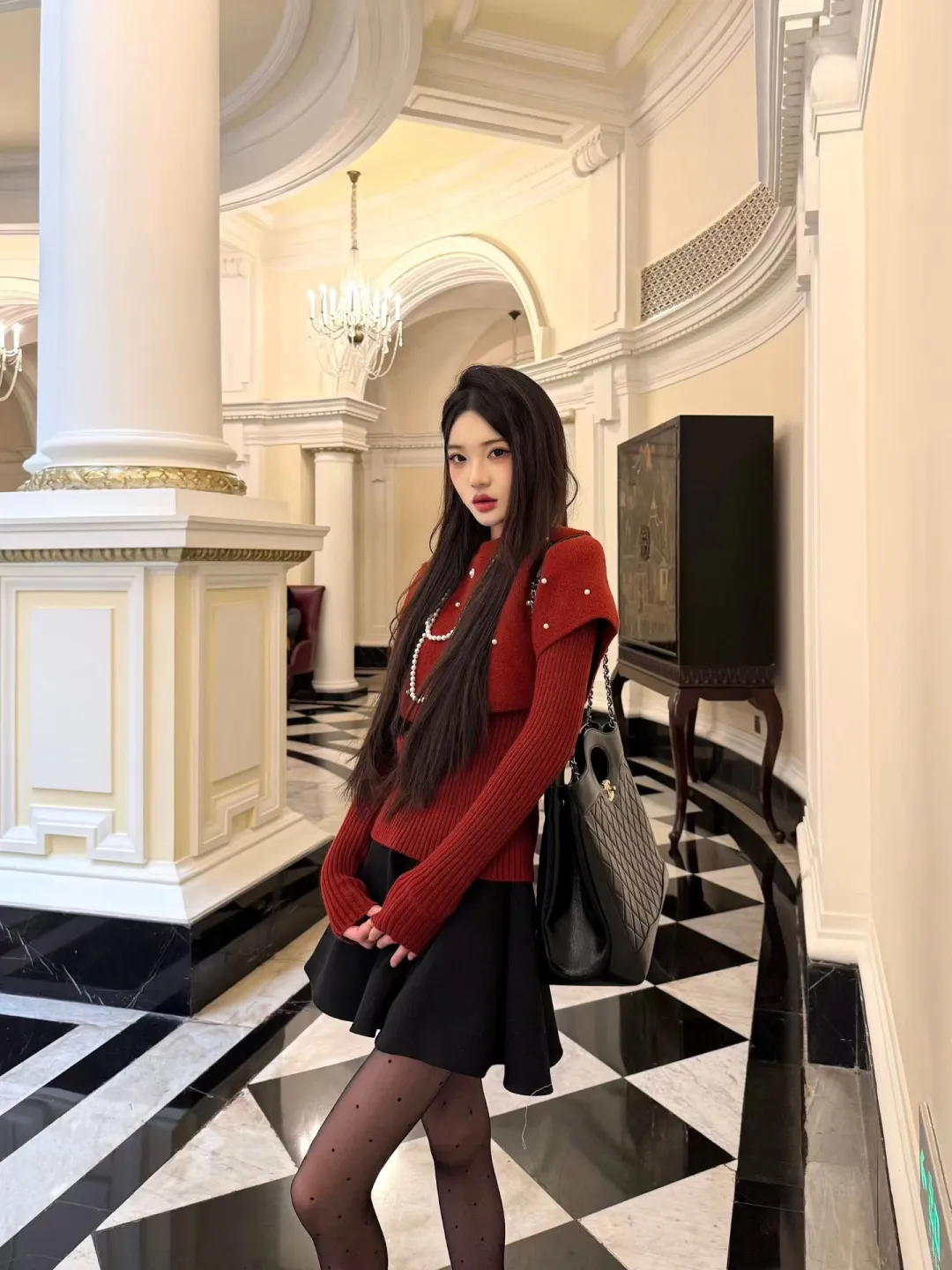 北京酒店里，千金的私房预热局📷