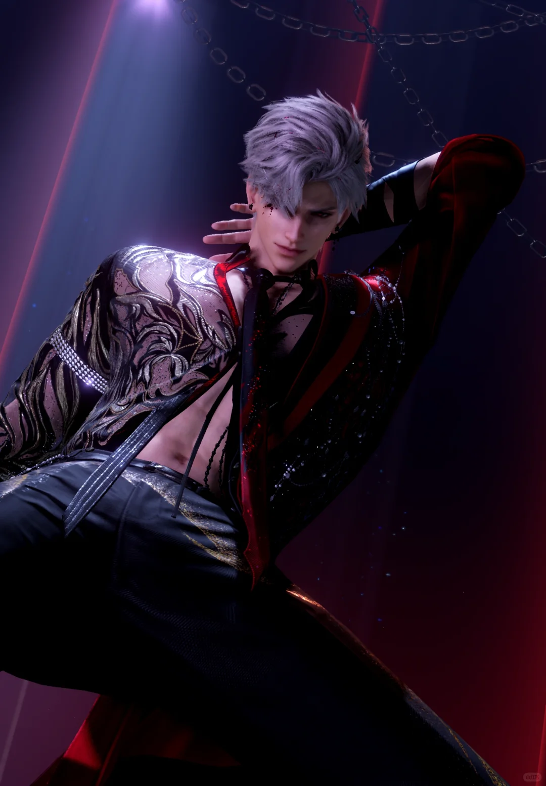 浴巾下是更严实的浴巾